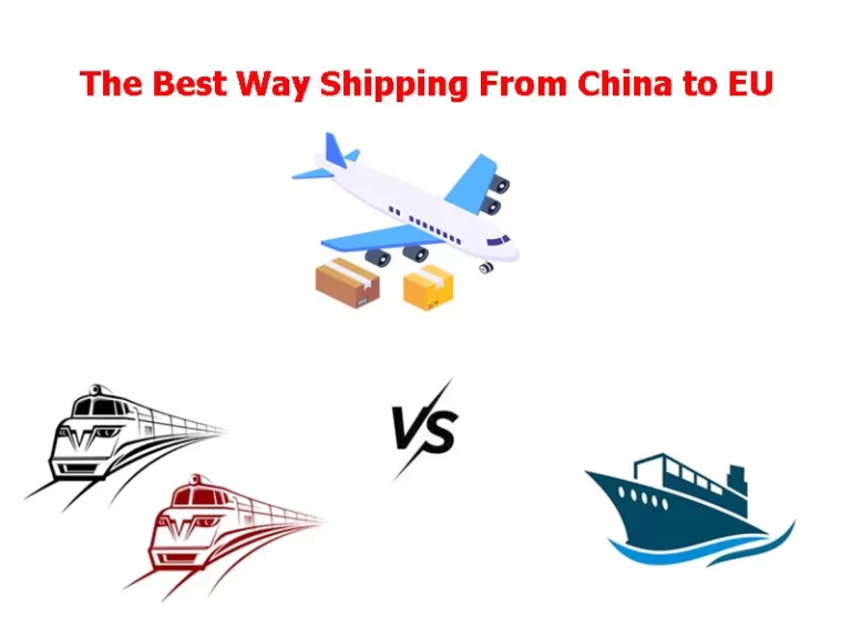 Air Sea Train which is the best Shipping from China to EU